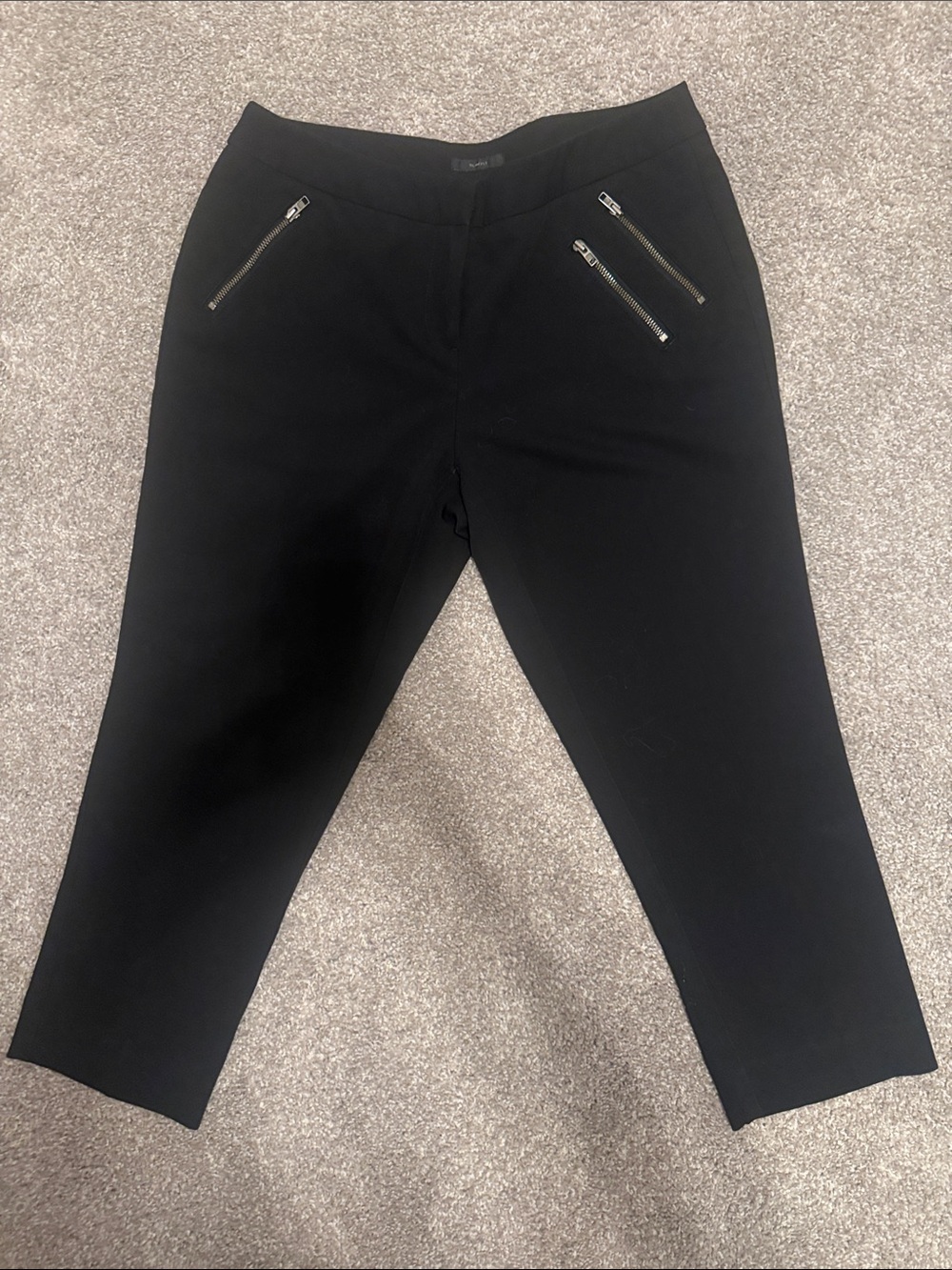 Worthington Black Slim Fit Petite Pants